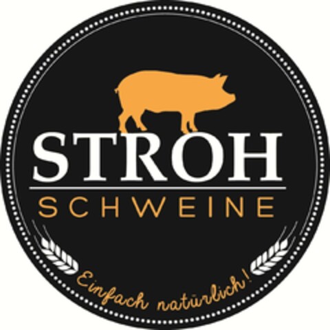 STROH SCHWEINE Einfach natürlich! Logo (EUIPO, 07/16/2020)