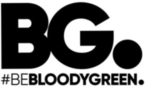 BG. #BEBLOODYGREEN. Logo (EUIPO, 09.02.2021)