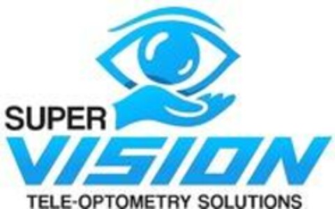 SUPER VISION TELE-OPTOMETRY SOLUTIONS Logo (EUIPO, 29.06.2021)