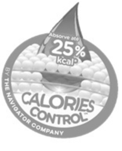 ABSORVE ATÉ 25% KCAL CALORIES CONTROL BY THE NAVIGATOR COMPANY Logo (EUIPO, 07/27/2022)