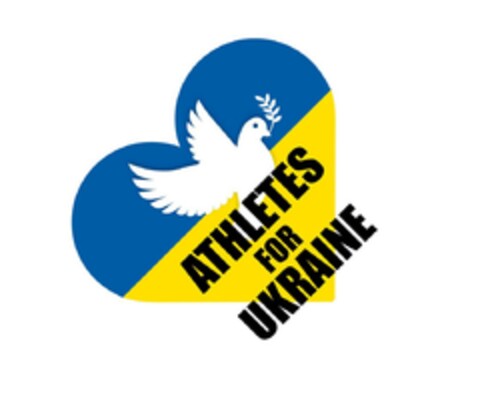 ATHLETES FOR UKRAINE Logo (EUIPO, 08/02/2022)