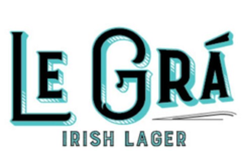 LE GRA IRISH LAGER Logo (EUIPO, 06/16/2023)