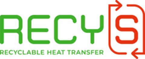 RECYS RECYCLABLE HEAT TRANSFER Logo (EUIPO, 20.07.2023)