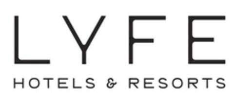 LYFE HOTELS & RESORTS Logo (EUIPO, 10.11.2023)
