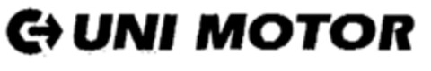 UNI MOTOR Logo (EUIPO, 31.07.1996)