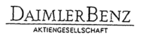 DAIMLER BENZ AKTIENGESELLSCHAFT Logo (EUIPO, 21.08.1997)