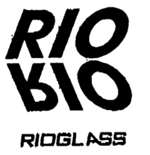 RIO RIOGLASS Logo (EUIPO, 12.04.1999)