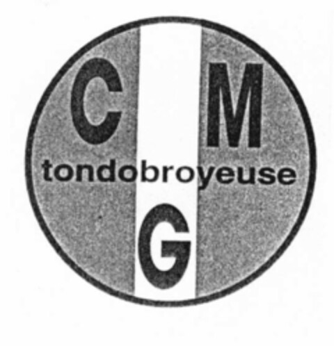 C M G tondobroyeuse Logo (EUIPO, 07/13/2000)