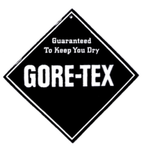 Guaranteed To Keep You Dry GORE-TEX Logo (EUIPO, 03/17/2003)