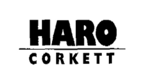 HARO CORKETT Logo (EUIPO, 11.08.2004)