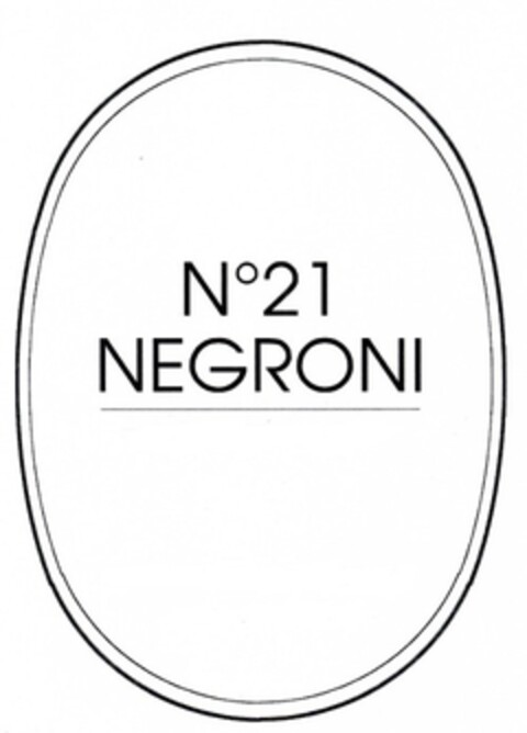 N°21 NEGRONI Logo (EUIPO, 13.04.2018)