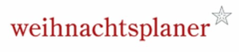 weihnachtsplaner Logo (EUIPO, 07/12/2018)