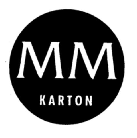 MM KARTON Logo (EUIPO, 11.07.1996)