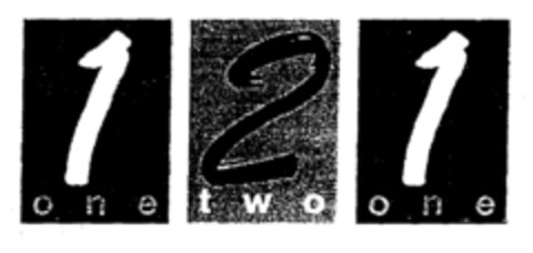 1 one 2 two 1 one Logo (EUIPO, 07.05.1997)