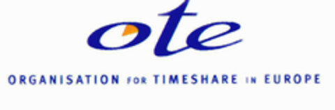 ote ORGANISATION FOR TIMESHARE IN EUROPE Logo (EUIPO, 25.02.1998)