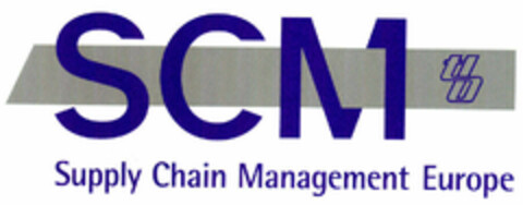 SCM Supply Chain Management Europe Logo (EUIPO, 21.05.1999)