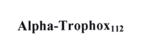 Alpha-Trophox112 Logo (EUIPO, 06.10.2003)