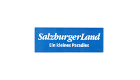 SalzburgerLand Ein kleines Paradies Logo (EUIPO, 18.03.2005)