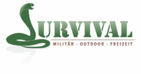 SURVIVAL MILITÄR · OUTDOOR · FREIZEIT Logo (EUIPO, 10.11.2005)