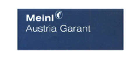 Meinl Austria Garant Logo (EUIPO, 09/15/2006)