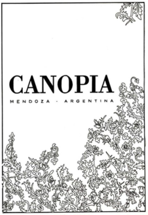 CANOPIA MENDOZA ARGENTINA Logo (EUIPO, 09.03.2007)