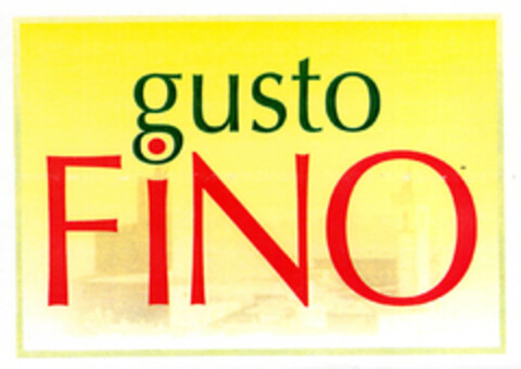 GUSTO FINO Logo (EUIPO, 05.06.2008)