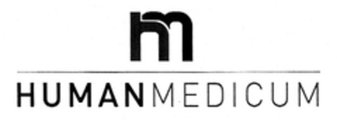 hm HUMAN MEDICUM Logo (EUIPO, 15.09.2009)