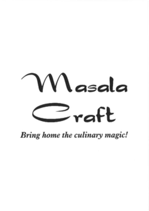 Masala Craft Bring home the culinary magic! Logo (EUIPO, 29.10.2009)