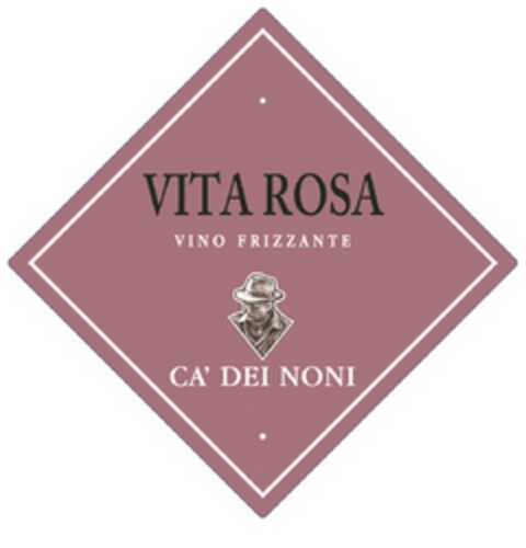 VITA ROSA VINO FRIZZANTE CA' DEI NONI Logo (EUIPO, 06.04.2010)