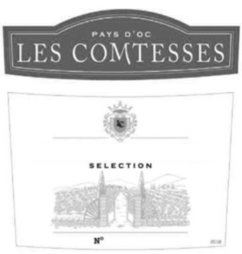 Pays D'Oc Les Comtesses selection Logo (EUIPO, 12.07.2011)