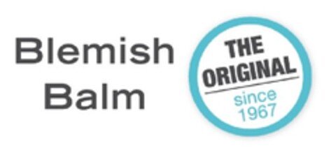 Blemish Balm THE ORIGINAL since 1967 Logo (EUIPO, 21.10.2011)