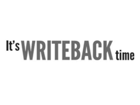 It's WRITEBACK time Logo (EUIPO, 12/15/2011)