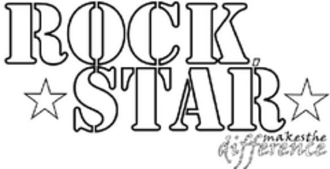 ROCK, *STAR* makes the difference Logo (EUIPO, 01/26/2012)