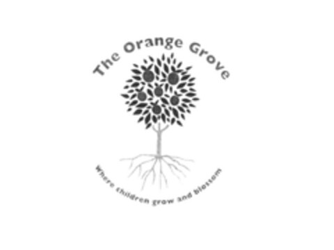 The Orange Grove Where children grow and blossom Logo (EUIPO, 02/22/2012)