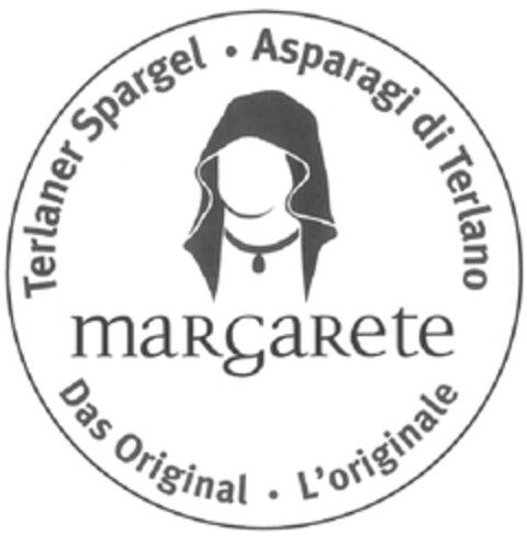 Terlaner Spargel - Asparagi di Terlano - Margarete - Das Original - L'originale Logo (EUIPO, 29.02.2012)