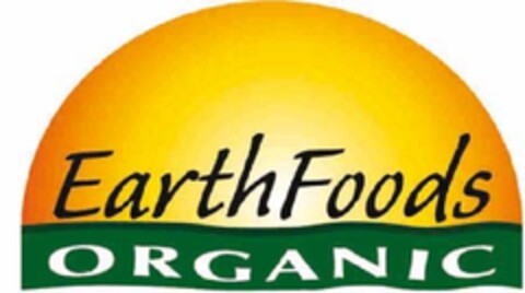 EARTH FOODS ORGANIC Logo (EUIPO, 30.05.2012)