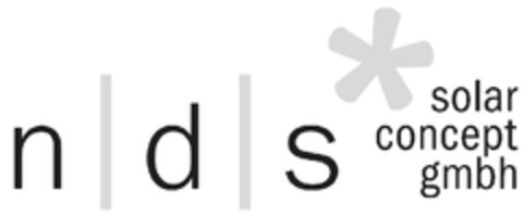 nds solar concept gmbh Logo (EUIPO, 09/04/2013)