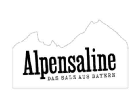 Alpensaline DAS SALZ AUS BAYERN Logo (EUIPO, 08.04.2015)