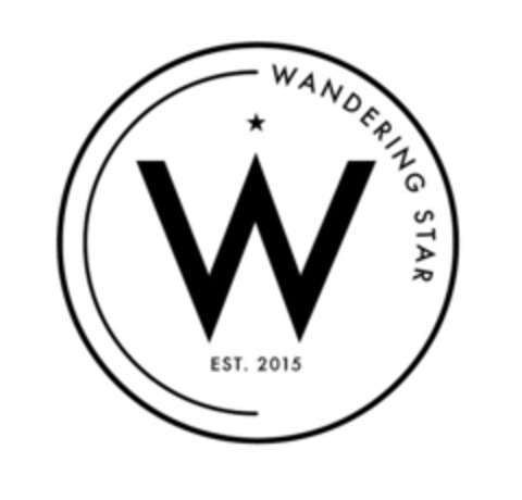 W WANDERING STAR  EST. 2015 Logo (EUIPO, 09.12.2015)