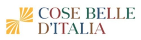 COSE BELLE D'ITALIA Logo (EUIPO, 15.05.2019)