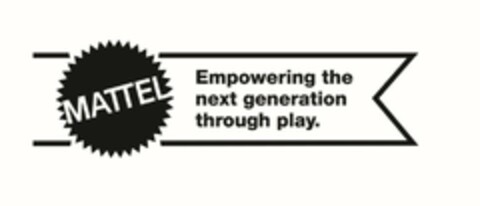 MATTEL Empowering the next generation through play. Logo (EUIPO, 18.01.2021)