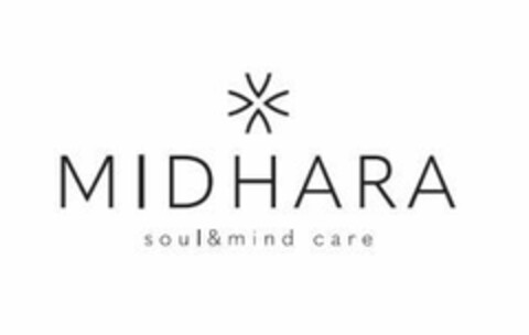 MIDHARA soul&mind care Logo (EUIPO, 09.07.2021)