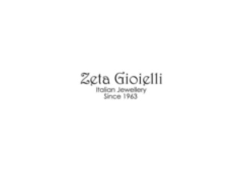 Zeta Gioielli Italian Jewellery Since 1963 Logo (EUIPO, 02.09.2022)