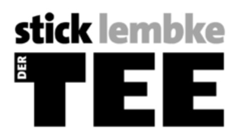 stick lembke DER TEE Logo (EUIPO, 11/03/2022)