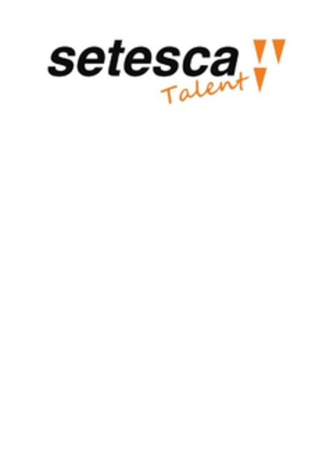 SETESCA TALENT Logo (EUIPO, 18.01.2023)