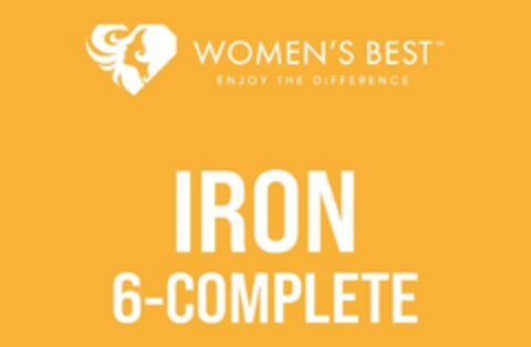 Women's best enjoy the difference IRON 6-COMPLETE Logo (EUIPO, 08/22/2023)