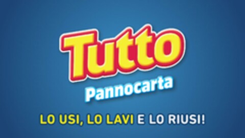 TUTTO PANNOCARTA LO USI, LO LAVI E LO RIUSI! Logo (EUIPO, 23.11.2023)