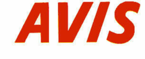 AVIS Logo (EUIPO, 04/01/1996)