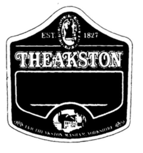 THEAKSTON EST. 1827 Logo (EUIPO, 01.04.1996)