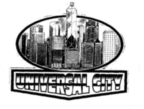 UNIVERSAL CITY Logo (EUIPO, 21.05.1996)